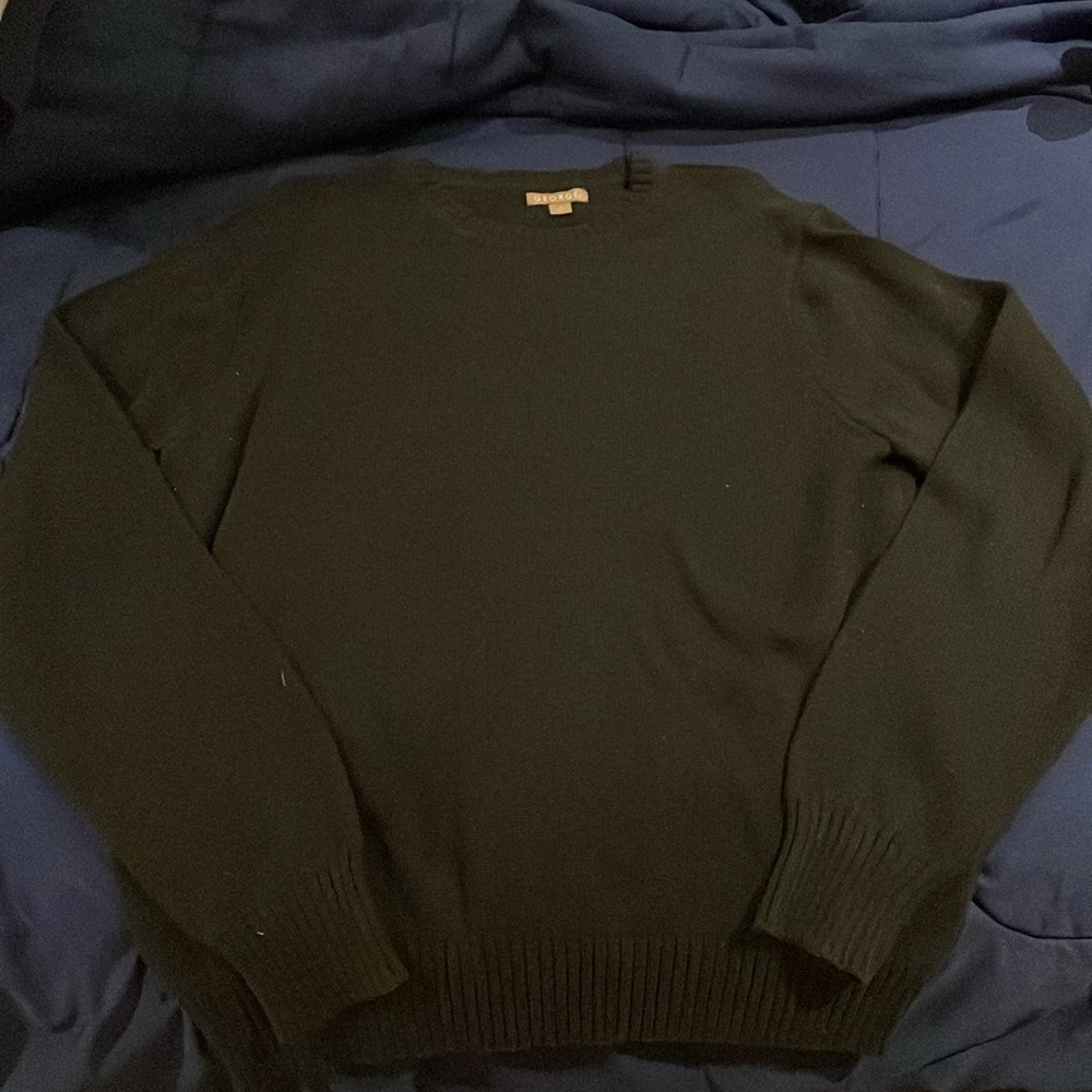 Black Crew Neck Men’s Sweater